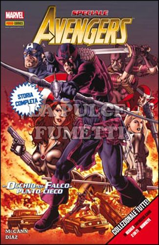 MARVEL MIX #   100 - SPECIALE AVENGERS- OCCHIO DI FALCO: PUNTO CIECO + AVENGERS CARD: HAWKEYE